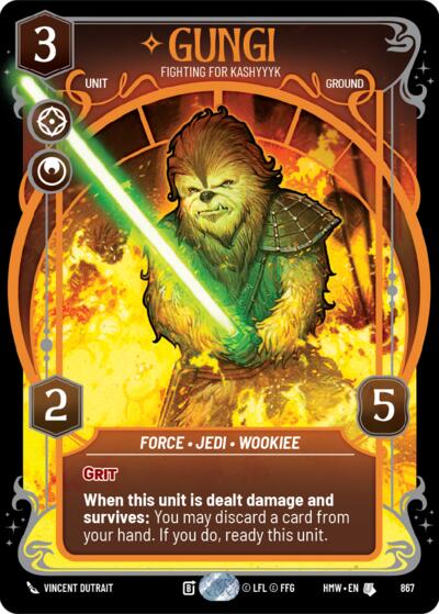 Gungi - Fighting for Kashyyyk (Prestige Foil)