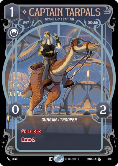 Captain Tarpals - Grand Army Captain (Prestige Foil)