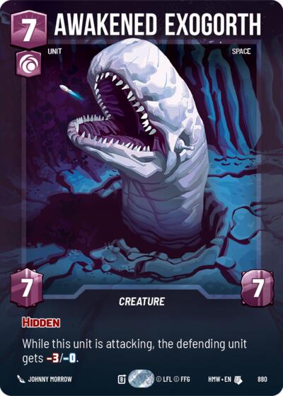 Awakened Exogorth (Prestige Foil)