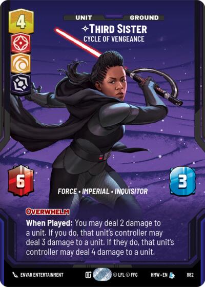 Third Sister - Cycle of Vengeance (Prestige Foil)