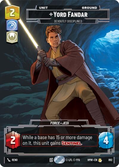 Yord Fandar - Devoutly Disciplined (Prestige Foil)