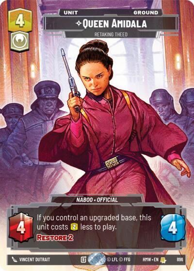 Queen Amidala - Retaking Theed (Prestige Foil)