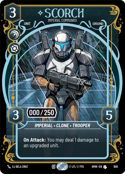 Scorch - Imperial Commando (Serialized)