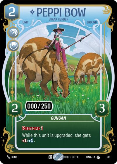 Peppi Bow - Shaak Herder (Serialized)