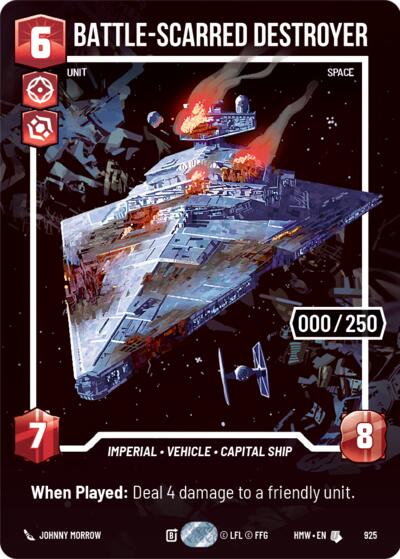 Battle-Scarred Destroyer (Serialized)