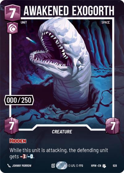 Awakened Exogorth (Serialized)