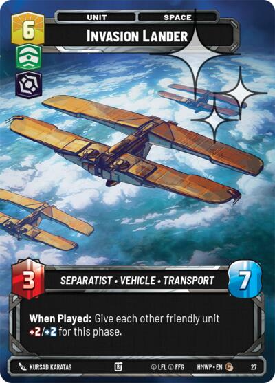 Invasion Lander (Foil)