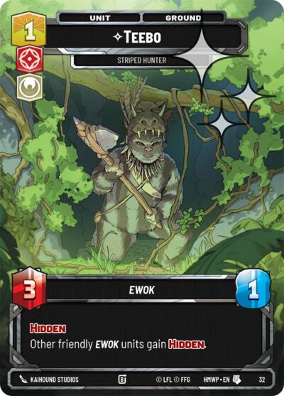 Teebo - Striped Hunter (Foil)