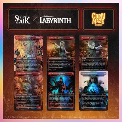 Secret Lair Drop: Secret Lair x Jim Henson's Labyrinth: Fear Me, Love Me - Traditional Foil Edition