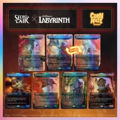 Secret Lair Drop: Secret Lair x Jim Henson's Labyrinth: Should You Need Us - Traditional Foil Edition