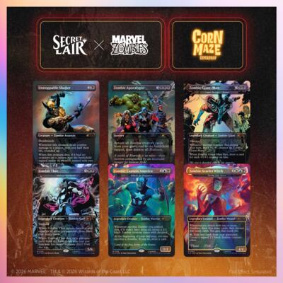 Secret Lair Drop: Secret Lair x Marvel: Zombies - Traditional Foil Edition