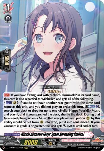Misaki Okusawa [Days Spent Spreading Smiles]