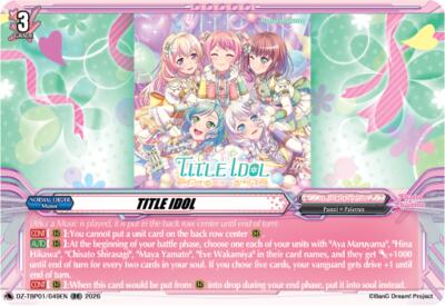 TITLE IDOL