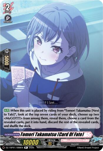 Tomori Takamatsu [Card Of Fate]