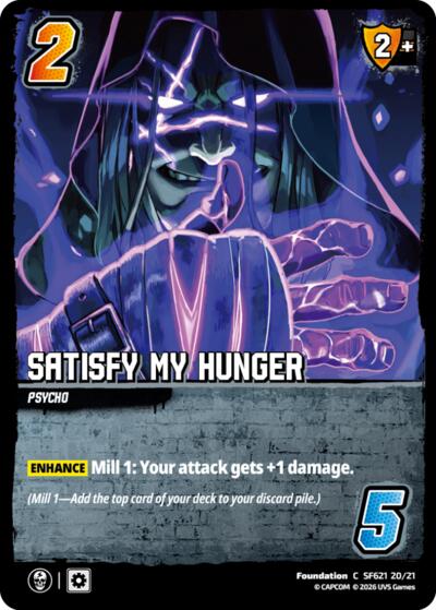 Satisfy My Hunger