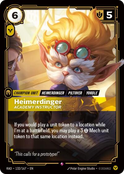 Heimerdinger, Academy Instructor