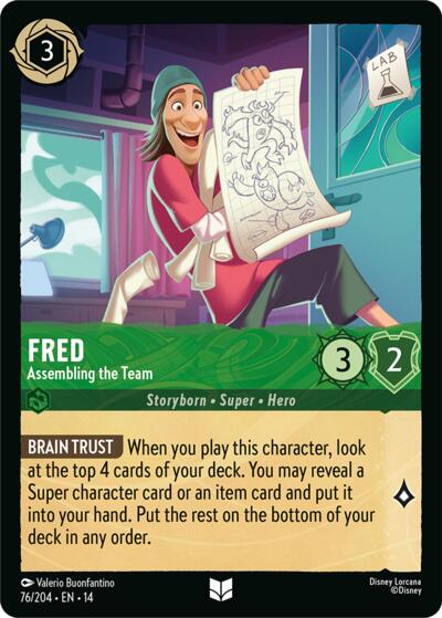 Fred - Assembling the Team