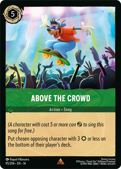 Above the Crowd