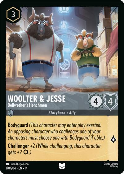 Woolter & Jesse - Bellwether's Henchmen