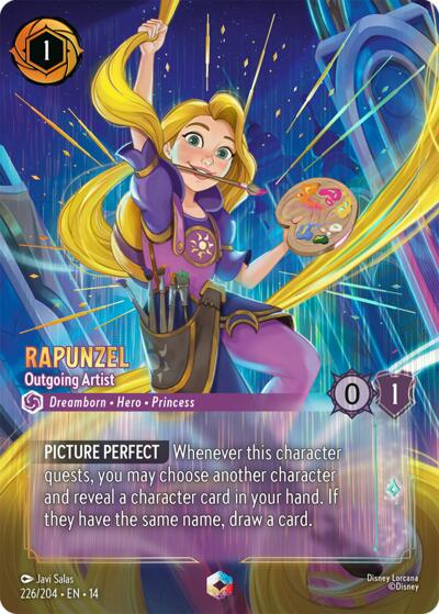 Rapunzel - Outgoing Artist (Enchanted)