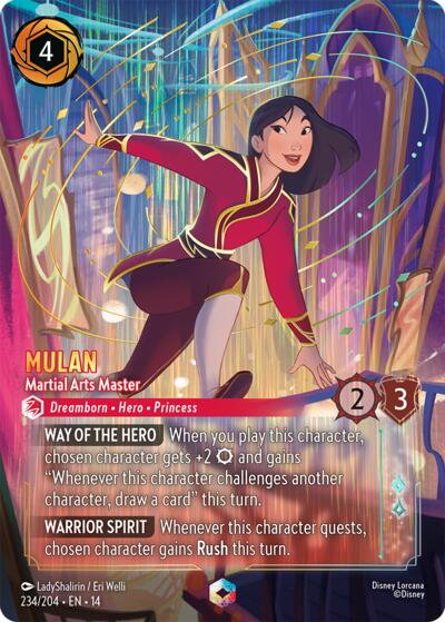 Mulan - Martial Arts Master (Enchanted)