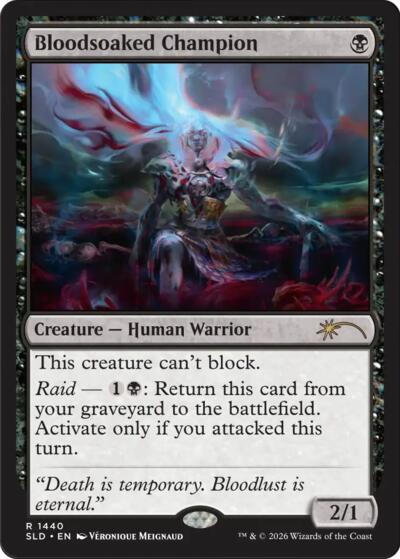 Bloodsoaked Champion