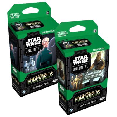 Homeworlds - Spotlight Deck Pair: Chewbacca & Grand Moff Tarkin/Death Star