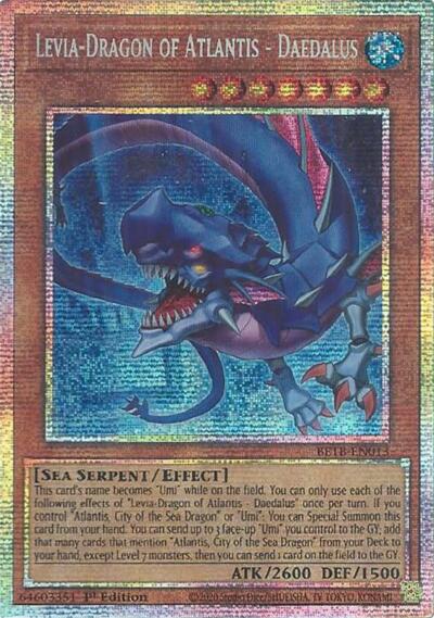 Levia-Dragon of Atlantis - Daedalus (Starlight Rare)
