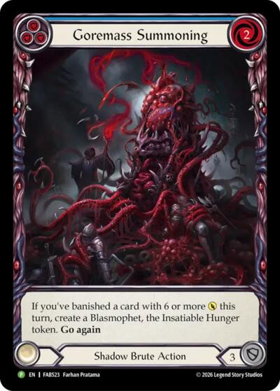 Goremass Summoning - FAB523