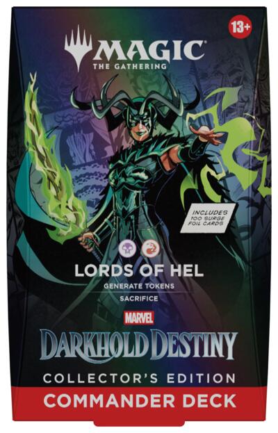 Marvel: Darkhold Destiny Commander Deck - Lords of Hel (Collector's Edition)