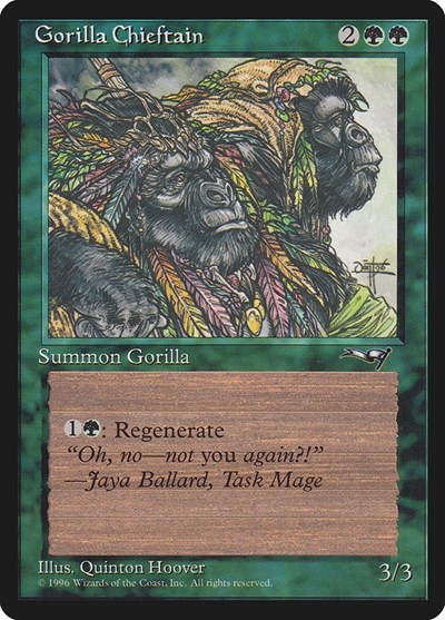 Gorilla Chieftain (2 Gorillas)