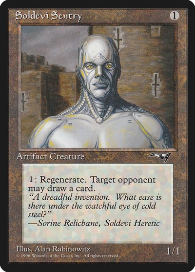 Soldevi Sentry (Close-Up)