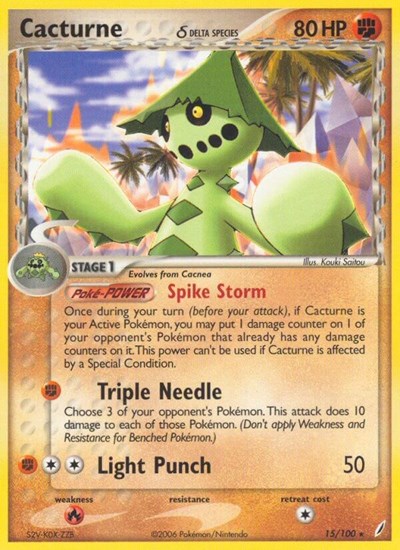 Cacturne (Delta Species)