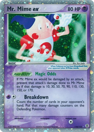 Mr. Mime ex - 110/112