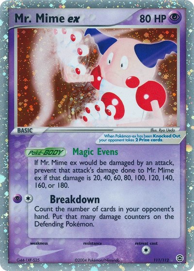 Mr. Mime ex - 111/112