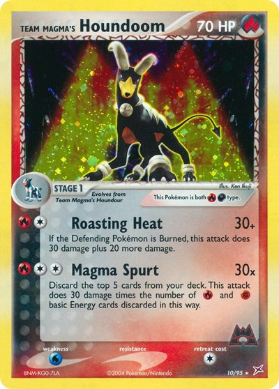 Team Magma's Houndoom - 10/95