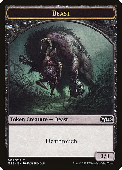Beast Token (Black)