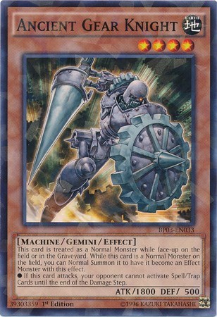 Ancient Gear Knight (Shatterfoil)