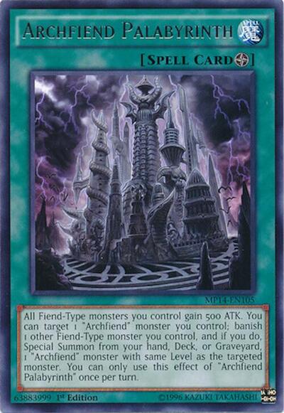 Archfiend Palabyrinth