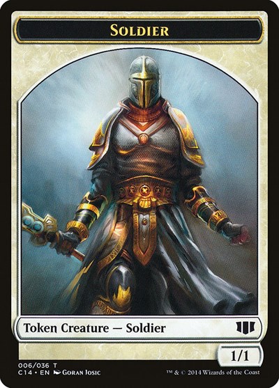 Soldier // Spirit Double-Sided Token