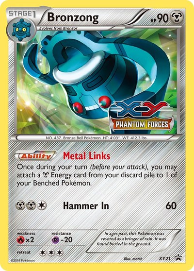 Bronzong - XY21 (Prerelease)